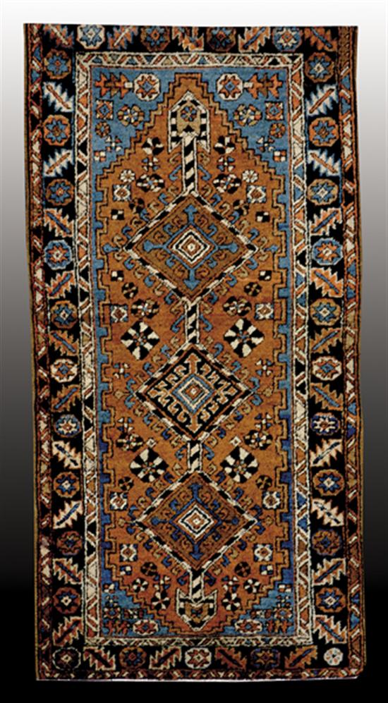 Appraisal: Antique Persian Heriz carpet circa ' x '