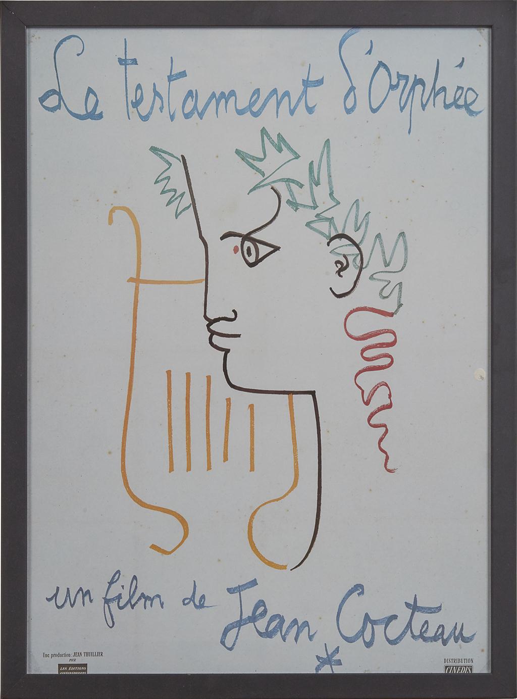 Appraisal: JEAN COCTEAU - LE TESTAMENT D'ORPH E CIRCA published by