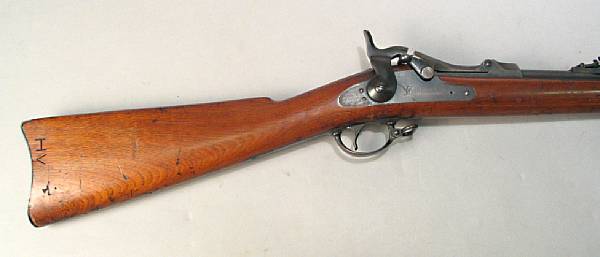 Appraisal: A U S Model Trapdoor Springfield rifle Serial no -