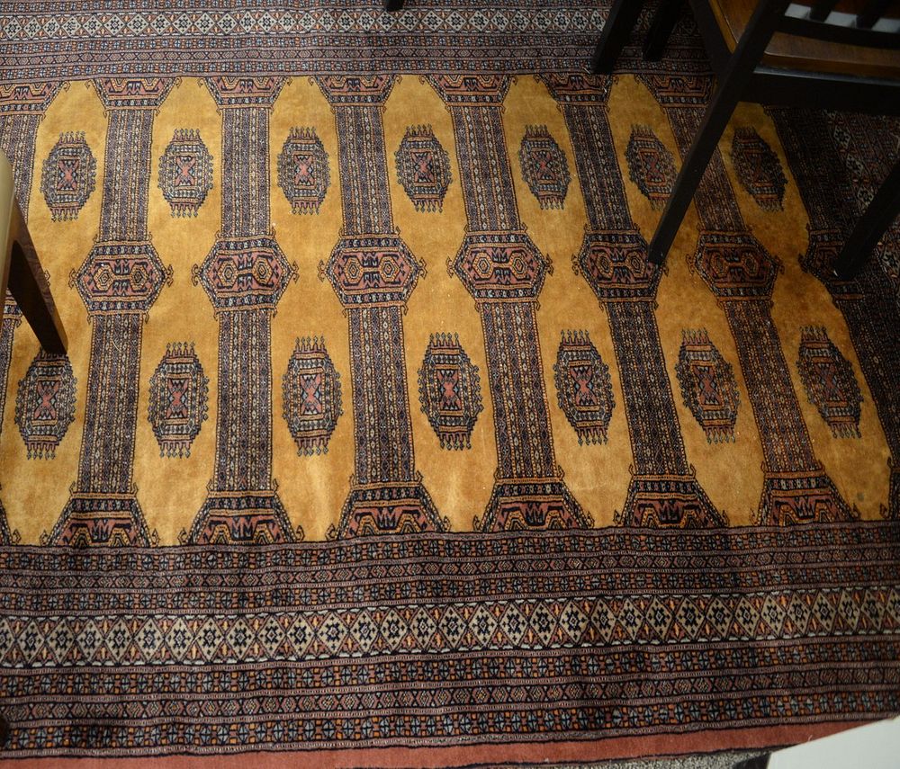 Appraisal: Bokhara Oriental Area Rug ' x ' Bokhara Oriental Area