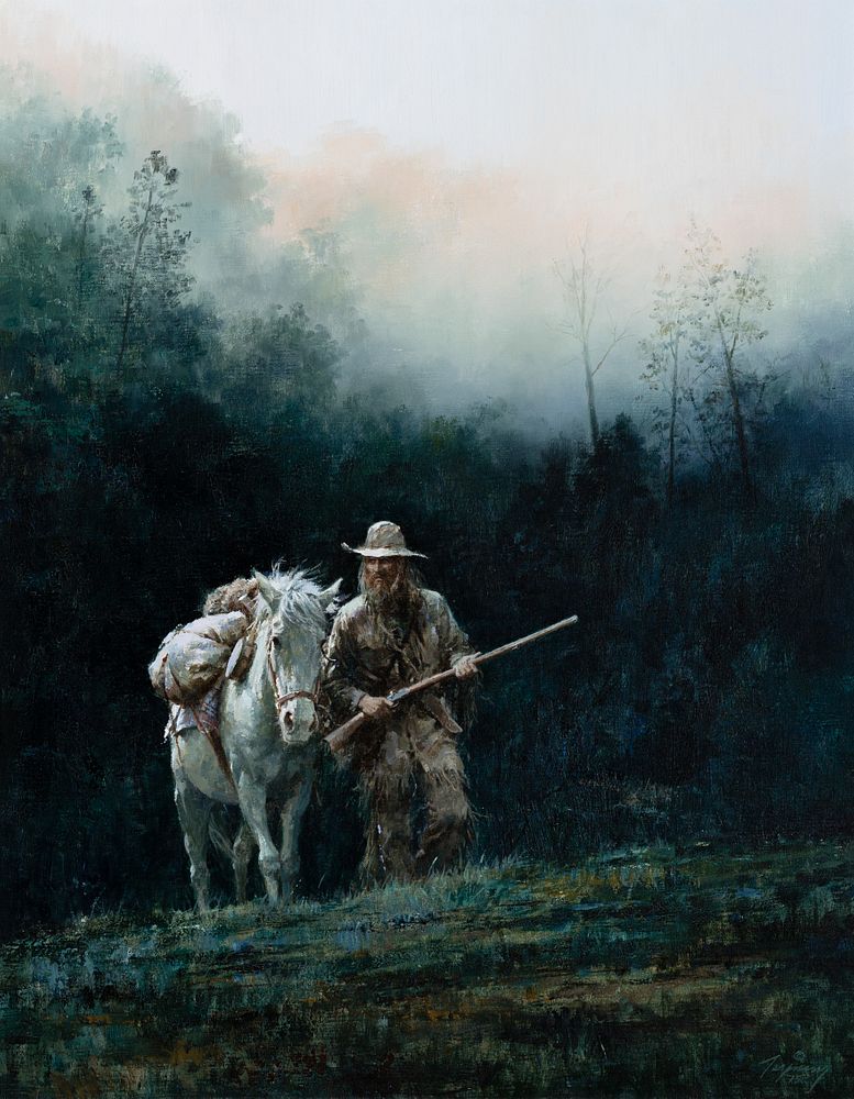 Appraisal: Howard Terpning b A Sense of Danger Howard Terpning b