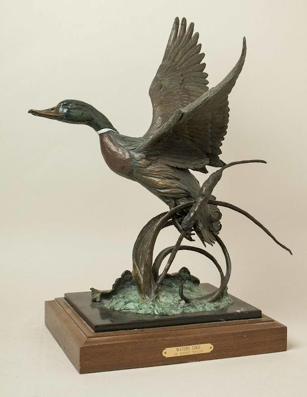 Appraisal: Robert Taylor Bronze Water's Edge Dr Robert Taylor th c