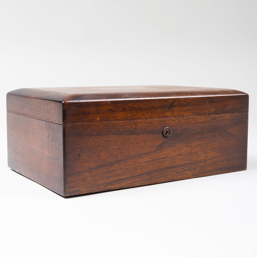 Appraisal: Dunhill Humidor and a Mahogany Humidor The Dunhill with label