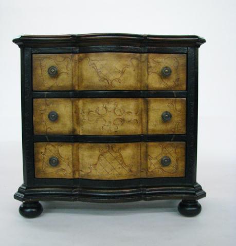 Appraisal: Hooker Furniture Three Drawer Night Stand from the Seven Seas