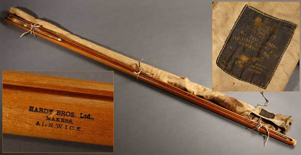 Appraisal: A House of Hardy split-bamboo fly fishing rod A House