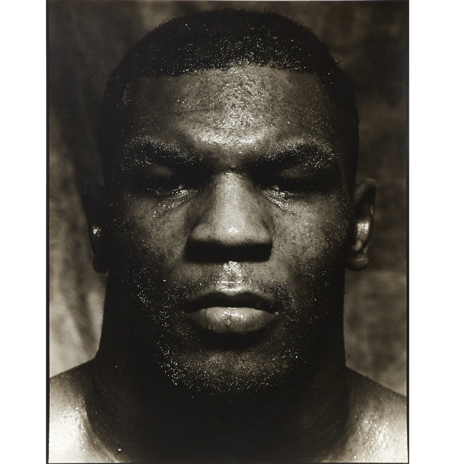 Appraisal: ALBERT WATSON MIKE TYSON PHOTOGRAPH Albert Watson Scottish b matte