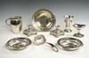 Appraisal: STERLING LOT - Nine piece lot of assorted sterling includes