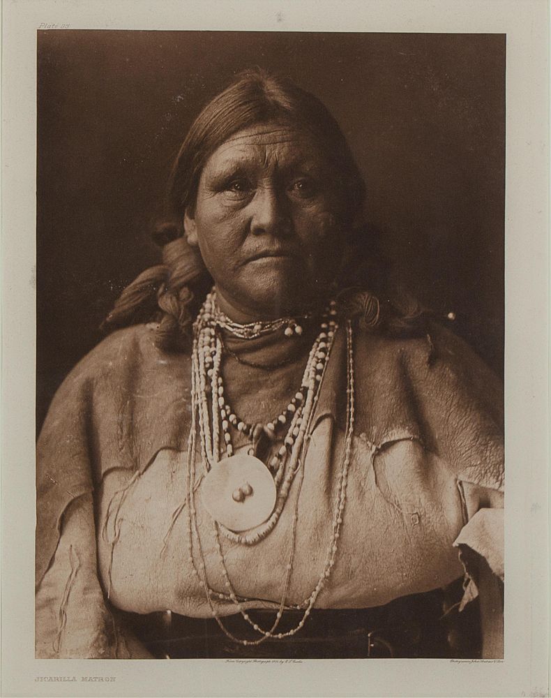 Appraisal: Edward Curtis Jicarilla Matron Edward Curtis - Jicarilla Matron photogravure