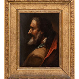 Appraisal: Italian School th th Century Portrait of an Actor oil