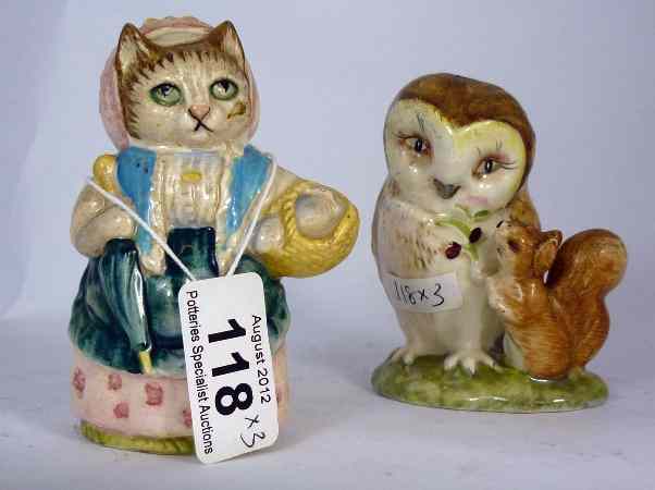 Appraisal: Beswick Beatrix Potter Figures Old Mr Brown Samuel Whiskers and