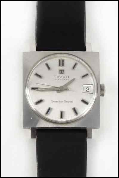 Appraisal: TISSOT STAINLESS STEEL WATCH Visodate Seastar Seven mm x mm