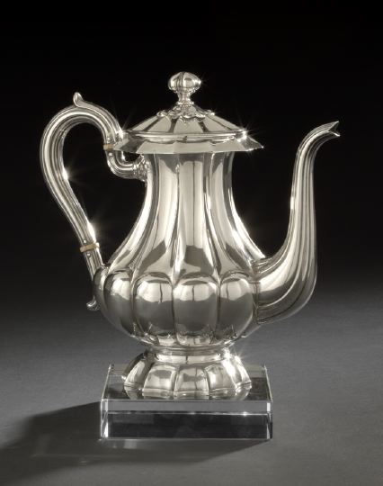 Appraisal: Napoleon III First Standard Silver Teapot third quarter th century