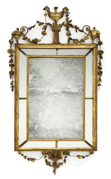 Appraisal: Neo-Classical gilt wall mirror th century