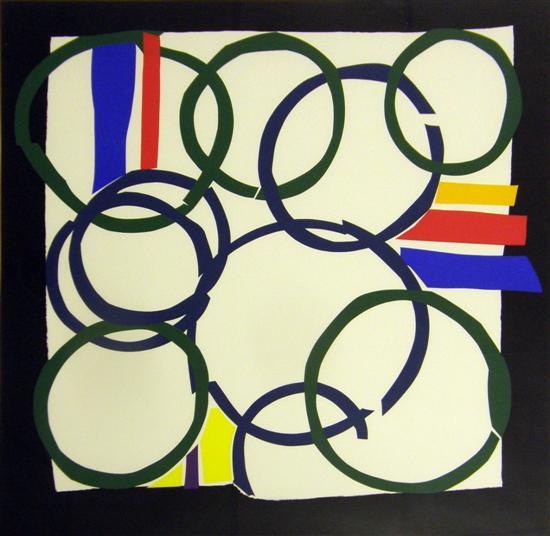 Appraisal: Sandra Blow British - - limited edition print Border Line