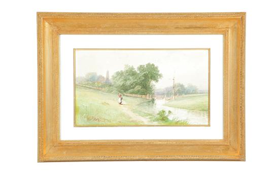 Appraisal: LANDSCAPE BY CHARLES EDWIN COOKMAN COLUMBUS OHIO - Watercolor on