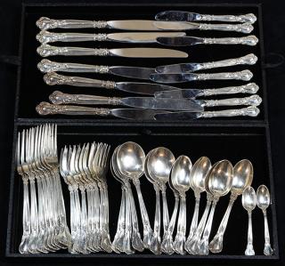 Appraisal: lot of th century Gorham Chantilly pattern partial flatware service