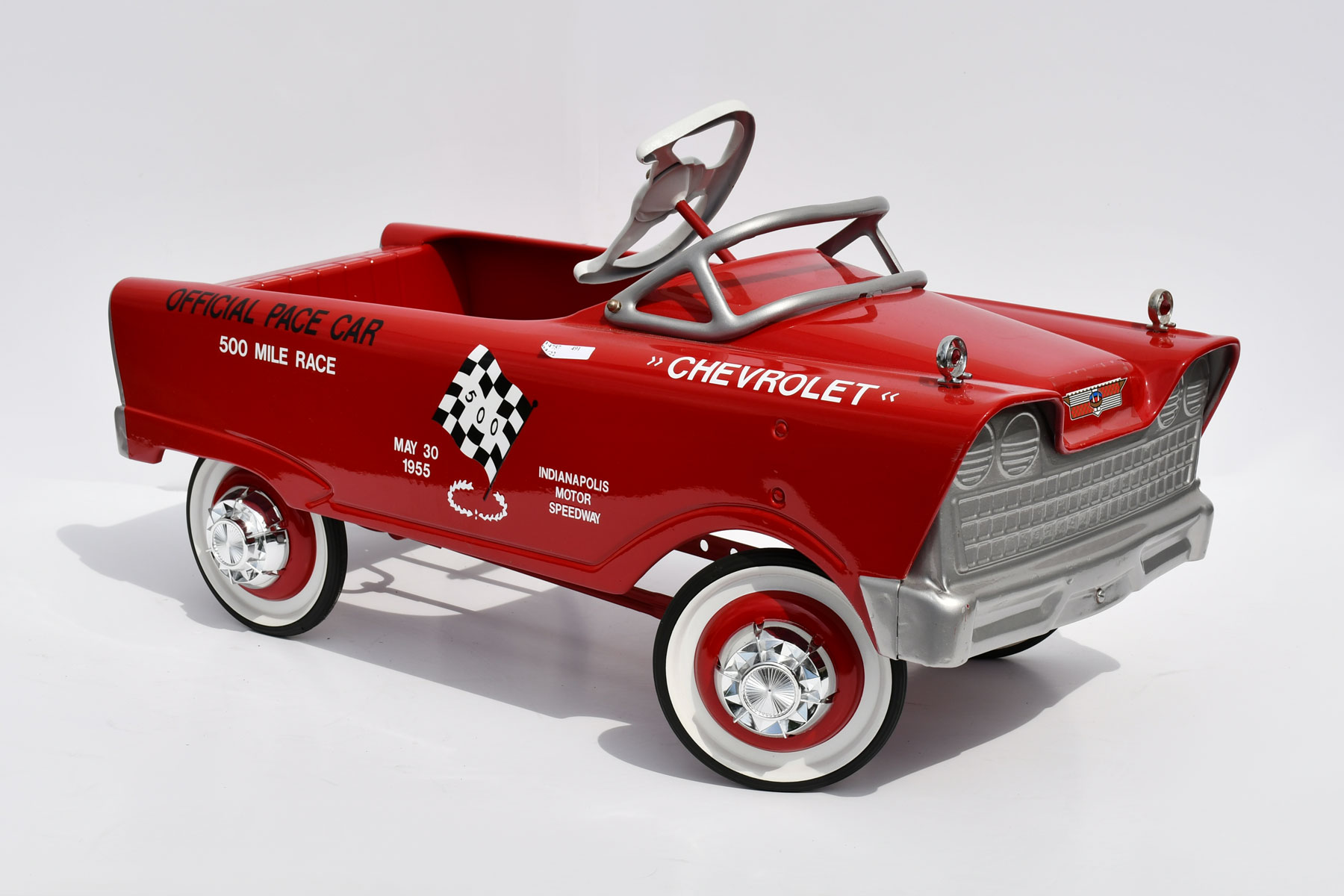 Appraisal: OFFICIAL PACE CAR ''CHEVROLET'' MAY PEDAL CAR Restored Chevy Pace