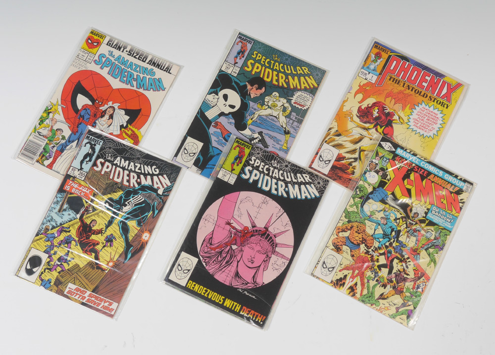 Appraisal: BOXES OF ASSORTED VINTAGE COMIC BOOKS Highlights of boxes to