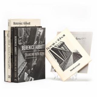 Appraisal: Seven Titles on Berenice Abbott including an exhibition booklet Berenice