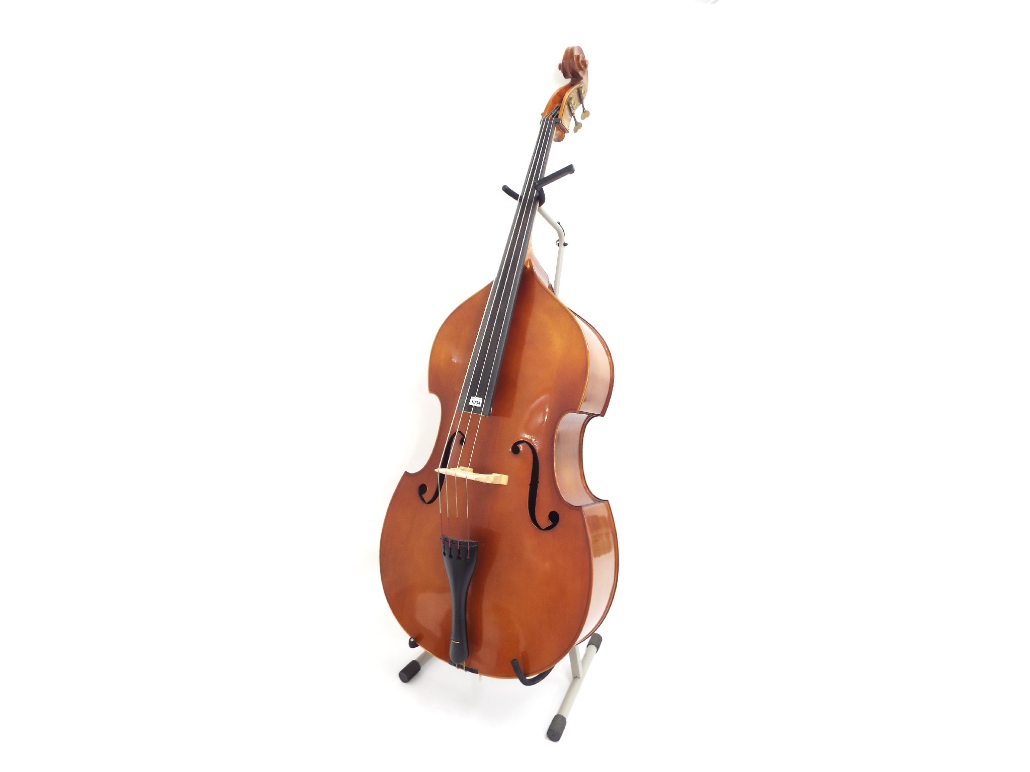 Appraisal: Good contemporary double bass by and labelled Roderich Paesold Bubenreuth