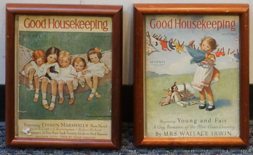 Appraisal: Good Housekeeping Magazines - Frame x in x cm