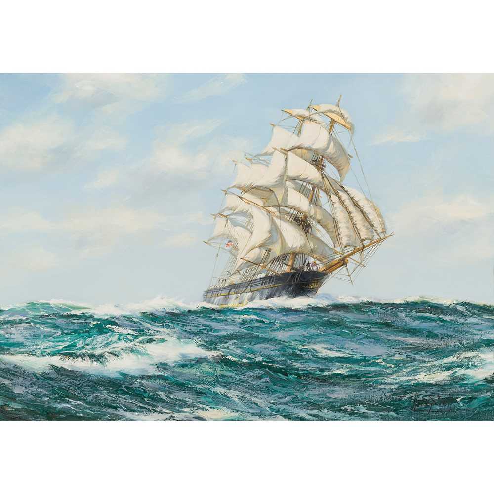 Appraisal: HENRY SCOTT BRITISH - THE AMERICAN CLIPPER BLACK HAWK Signed