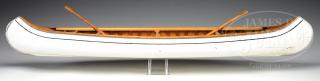 Appraisal: RARE E M WHITE CANOE COMPANY SAMPLE CANOE RARE E