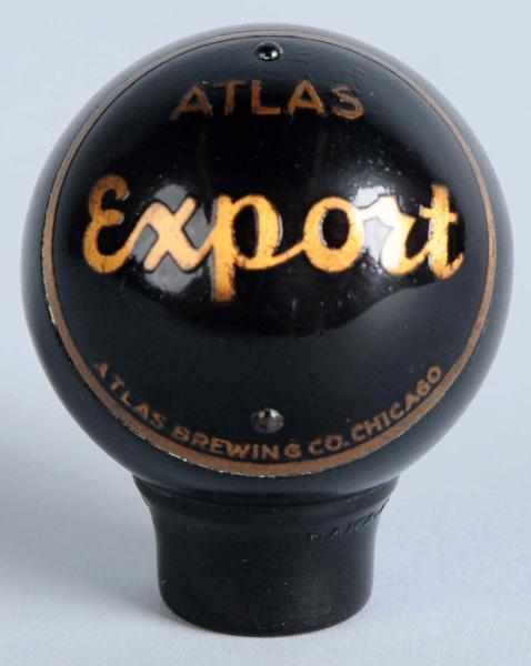 Appraisal: Atlas Export Dakaware Beer Tap Knob Minor wear on tap