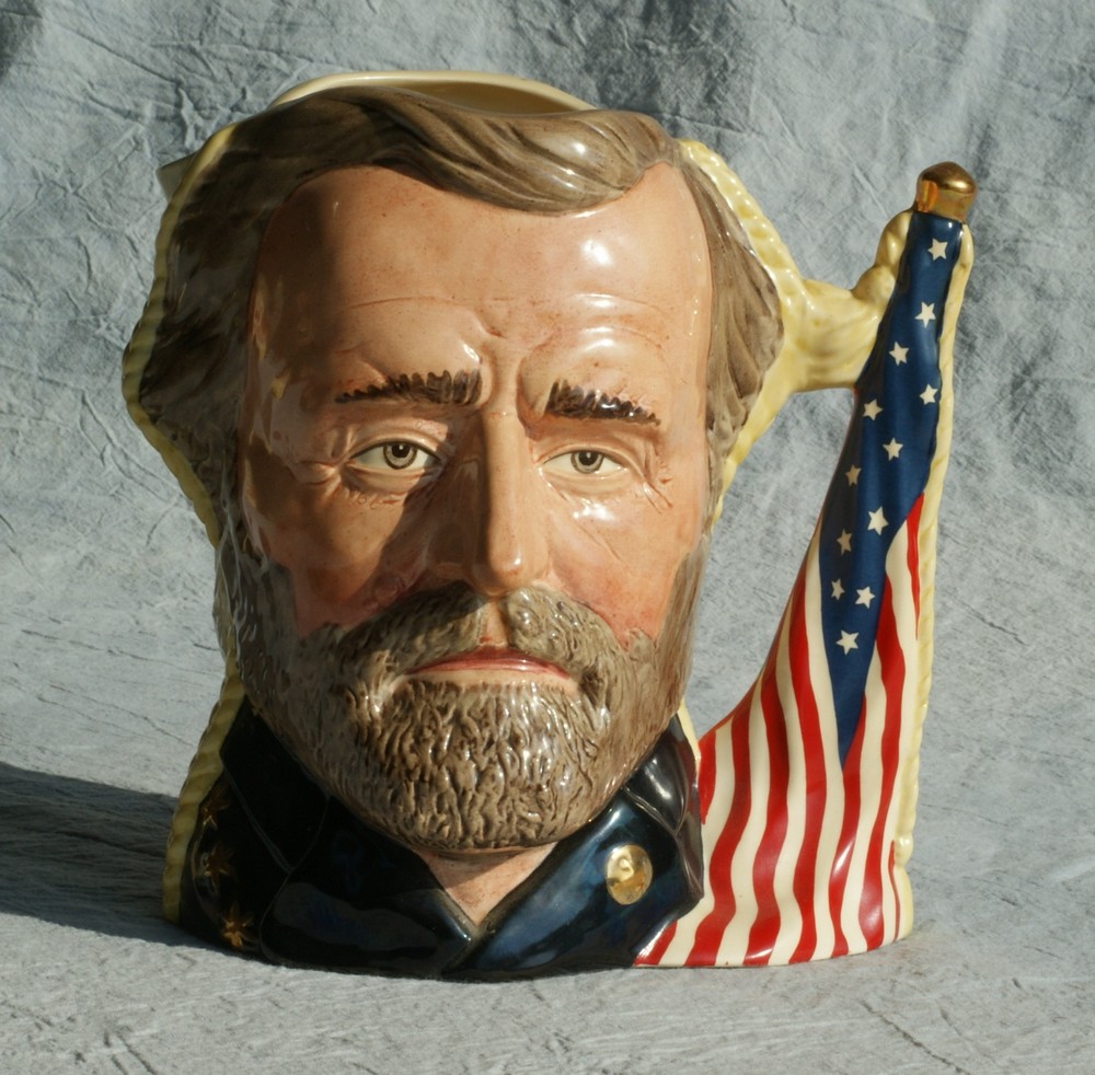 Appraisal: Royal Doulton Toby Jug The Antagonists Collection Civil War Ulysses