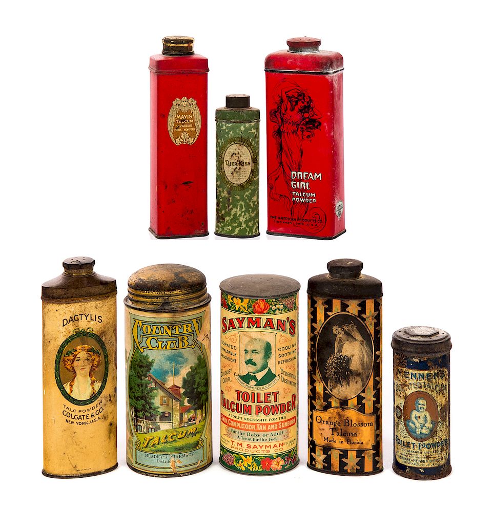 Appraisal: Antique Advertising Tins Good original condition Please Email or call