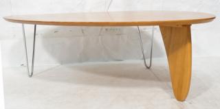 Appraisal: ISAMU NOGUCHI Guitar Pick Coffee Table Single wo ISAMU NOGUCHI