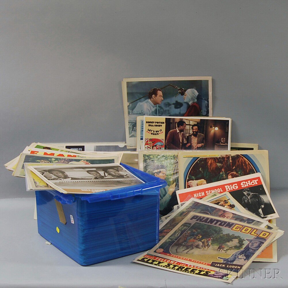 Appraisal: Large Group of Assorted Movie Theatre Lobby Cards th century