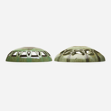 Appraisal: Fulper Pottery VASEKRAFT LAMP SHADES SET OF TWO USA c