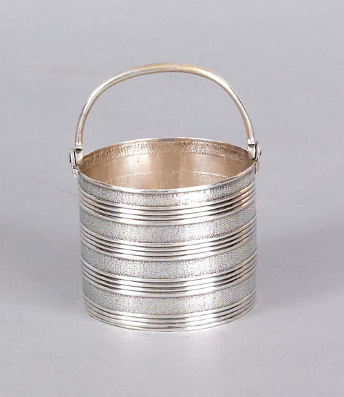 Appraisal: Richmond Virginia silver cream pail ca bearing the touch of