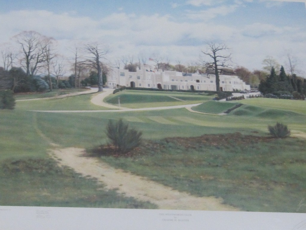 Appraisal: After GRAEME W BAXTER Limited Edition reproduction 'The Wentworth Club'