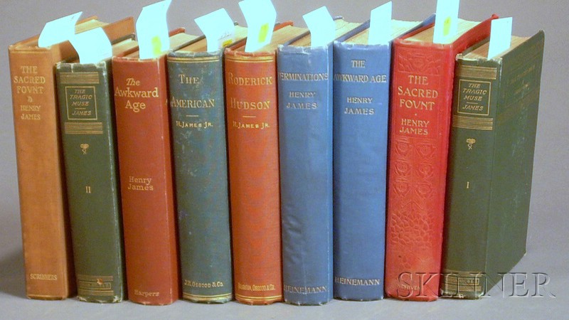 Appraisal: James Henry - Six first edition titles in nine volumes