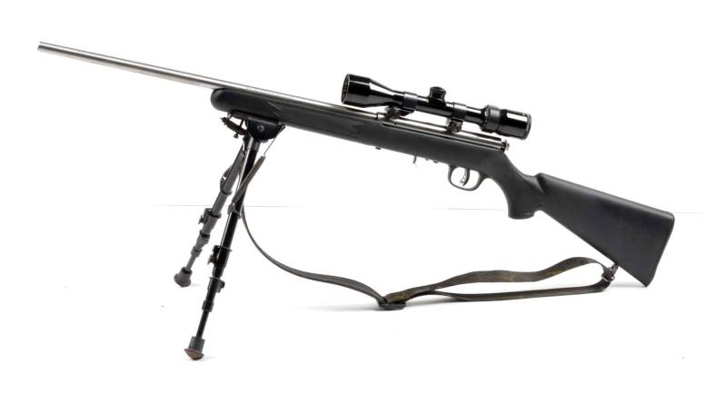 Appraisal: Savage Model R Bolt Action Rifle HMR Serial This fine