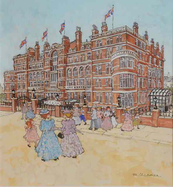 Appraisal: Margaret Chapman British - Majestic Hotel St Anne's on Sea