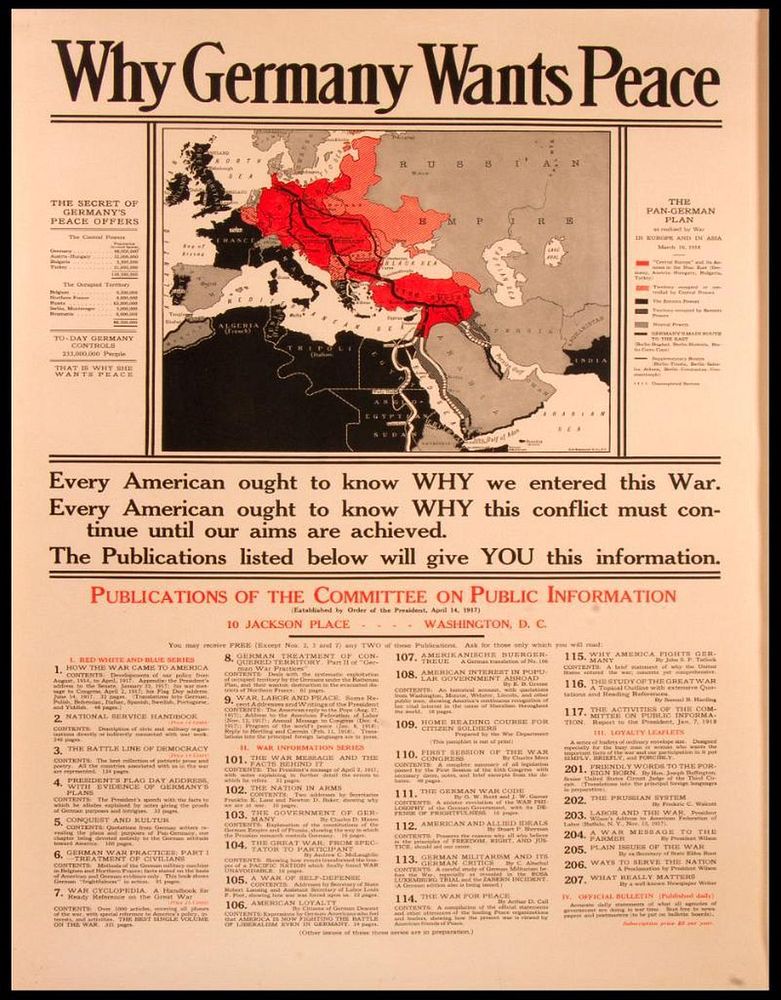 Appraisal: World War I Poster Vintage World War I Poster Why