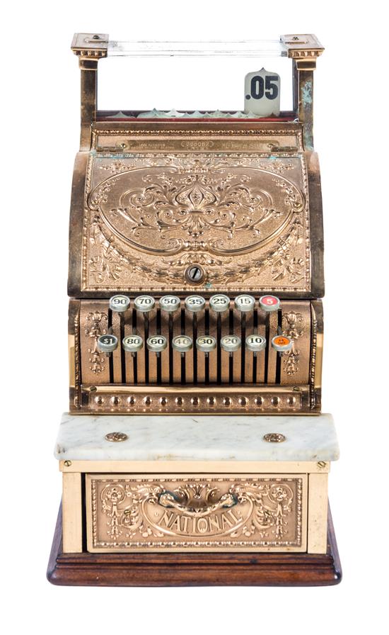 Appraisal: Sale Lot A National Cash Register of typical form cast