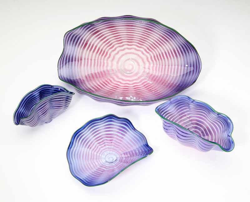 Appraisal: One piece signed and dated to underside ''Chihuly '' Dale