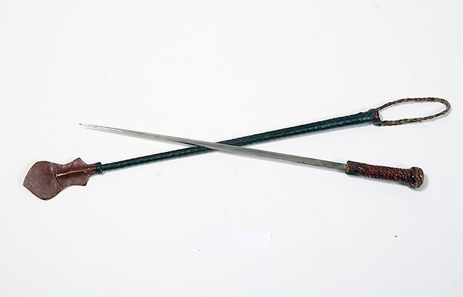 Appraisal: Sword Riding Crop Cane Exclusive on Bidsquare Early th Century-