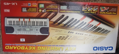 Appraisal: Casio Key Lightening Keyboard System LK- New Never Used in