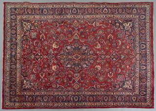 Appraisal: Mashad Carpet ' x ' Mashad Carpet ' x '