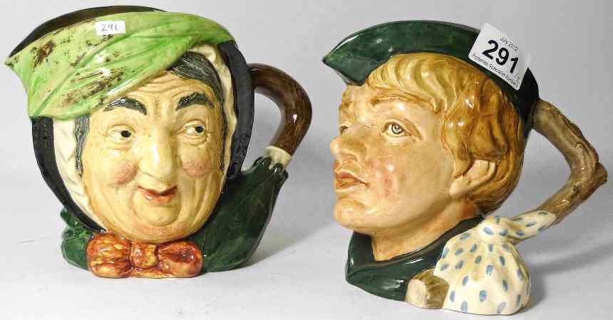 Appraisal: Royal Doulton Large Character Jug Dick Whittington D and Sairey