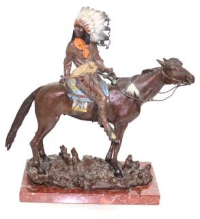 Appraisal: After Karl Kauba Bronze Indian on Horse After Karl Kauba