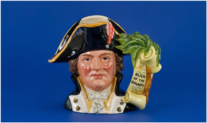 Appraisal: Royal Doulton Character Jug Captain Bligh D Character jug of