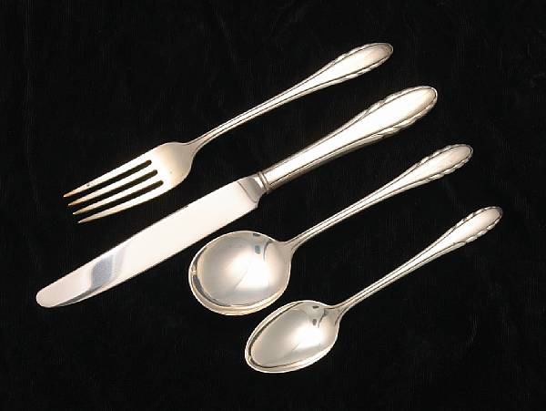 Appraisal: A sterling flatware setGorham Mfg Co Providence RILyric Comprising forks