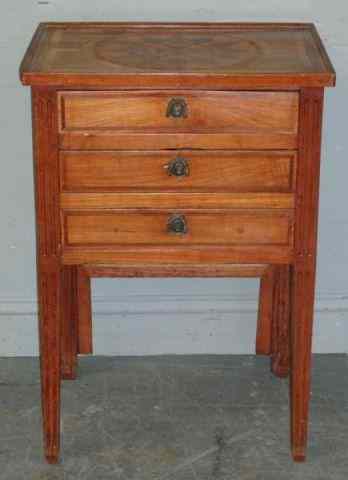 Appraisal: th C Italian Inlaid Sewing Stand From a Mamaroneck NY