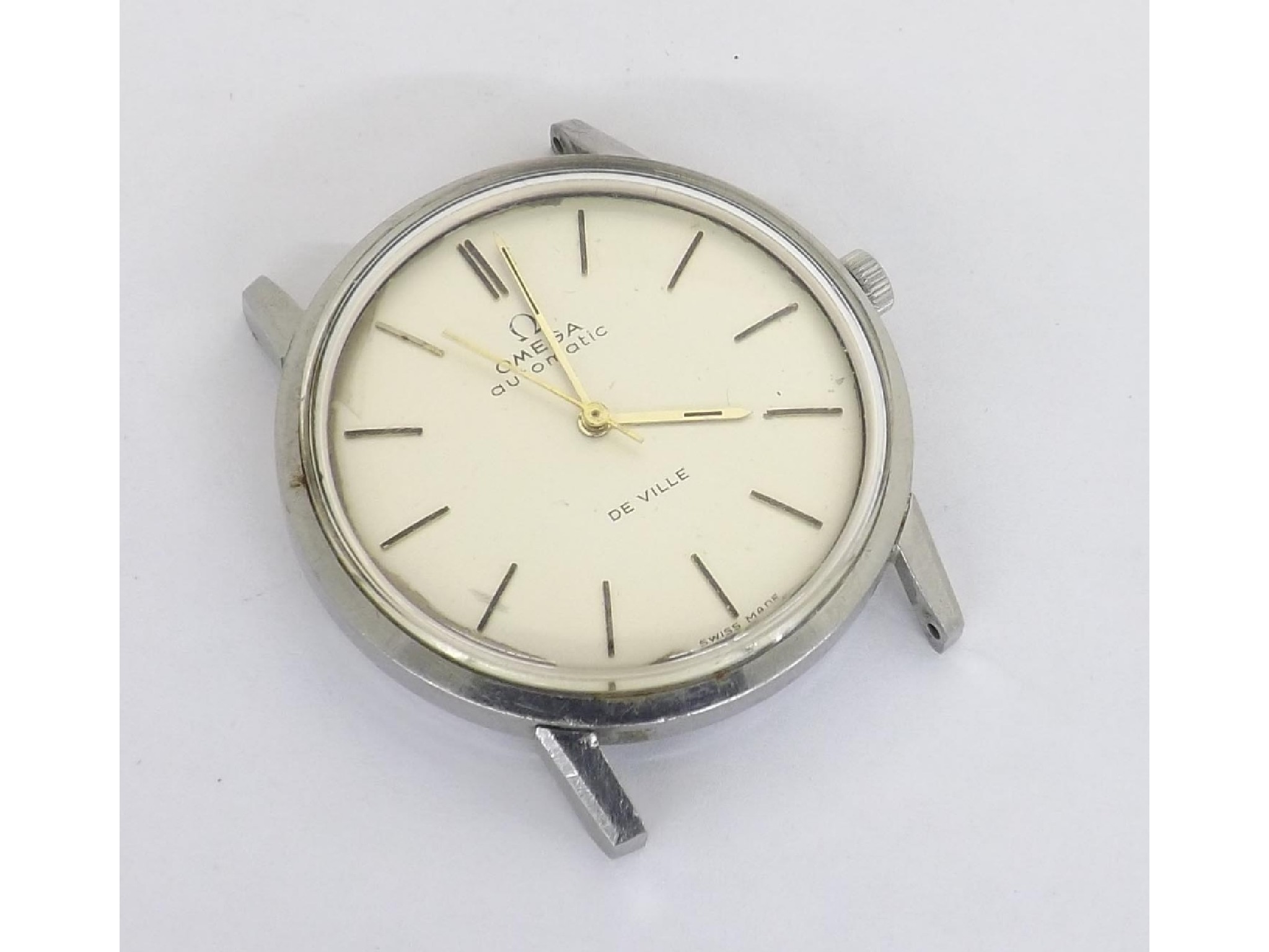 Appraisal: Omega De Ville automatic stainless steel gentleman's wristwatch circa ref